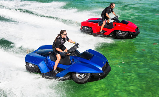Unleash Adventure with the Quadski: The Ultimate Land-to-Water Thrill Machine!