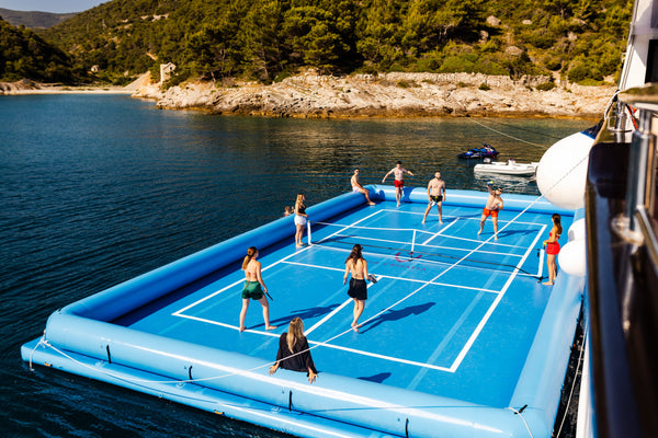 Experience Pickleball Like Never Before: Play on a Floating Court in the Adriatic with Via Croatia’s Luxury Yacht Charter