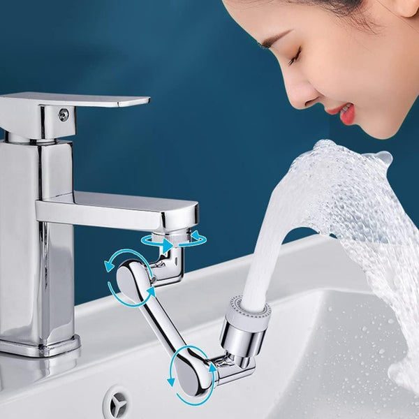 Transform Your Sink with the 1080° Rotating Faucet Aerator!