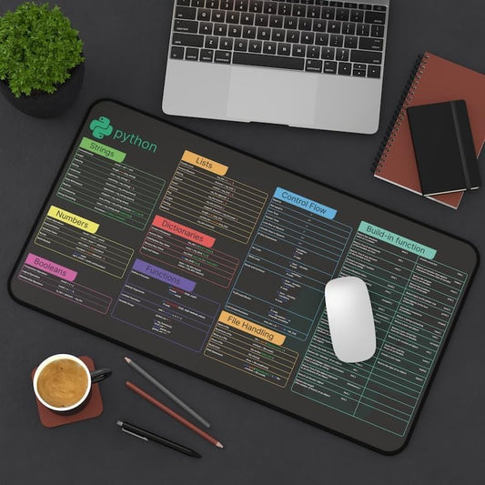 Code Smarter, Not Harder – Grab This Python Desk Mat NOW!