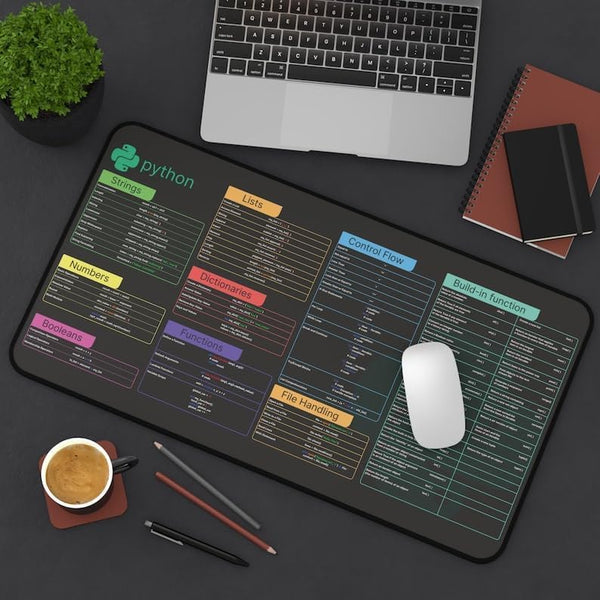 Code Smarter, Not Harder – Grab This Python Desk Mat NOW!