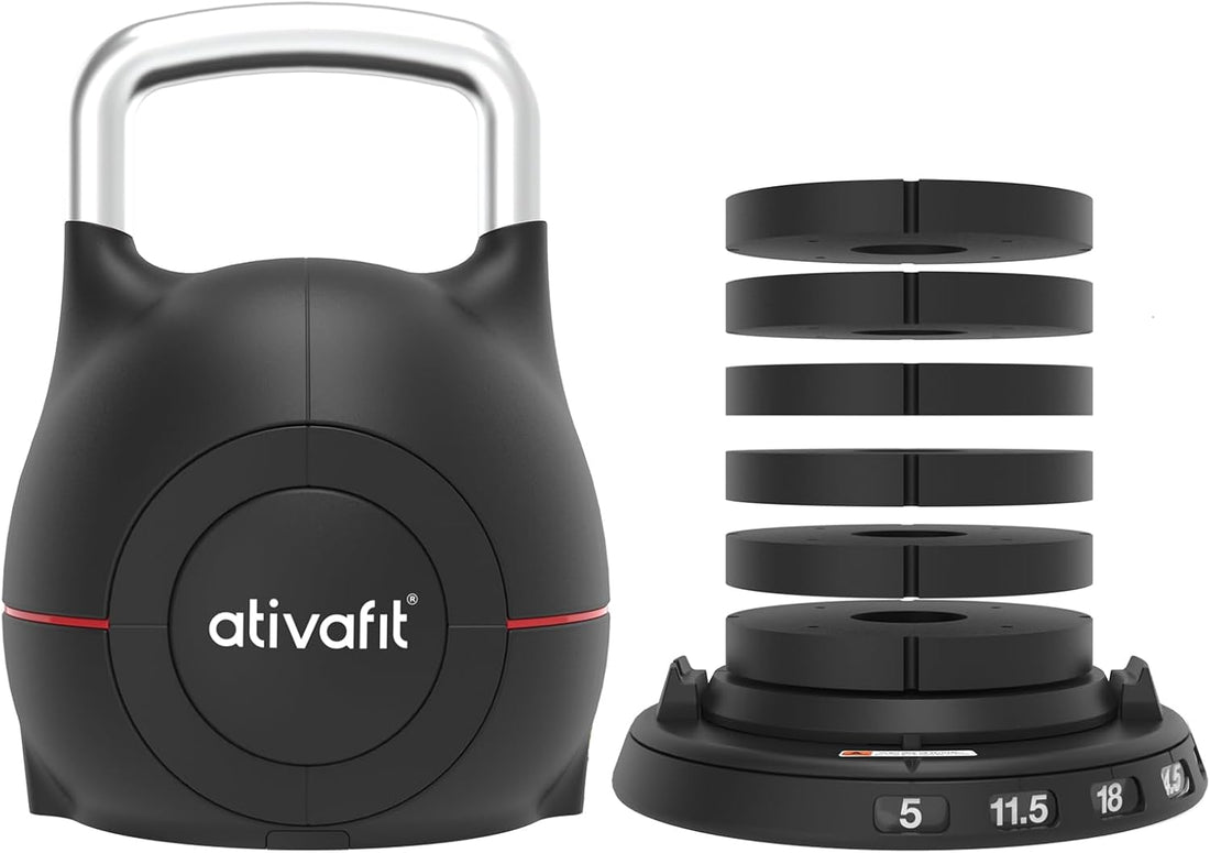 Transform Your Workouts with the Ativafit 7-in-1 Adjustable Kettlebell!