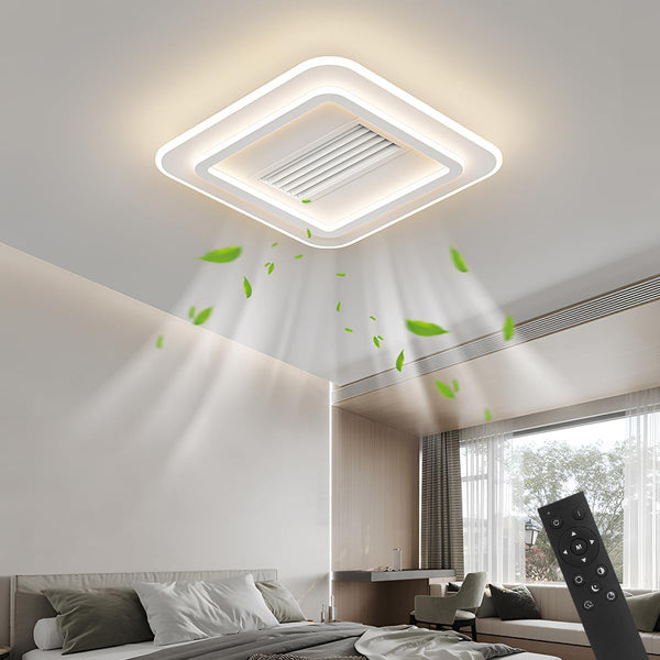 LumaBreeze Bladeless Ceiling Fan & Light Combo