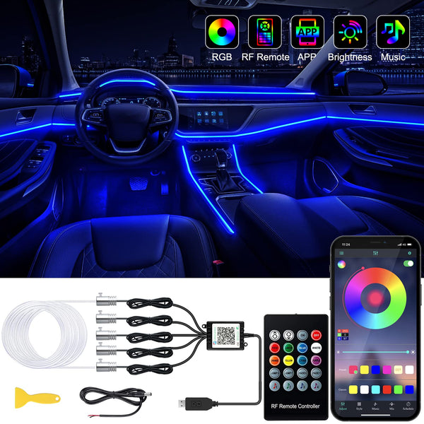 Transform Your Ride with Interior Car LED Strip Lights!