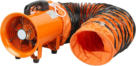 Clear the Air with the 12" Utility Blower – Your Ventilation Hero!