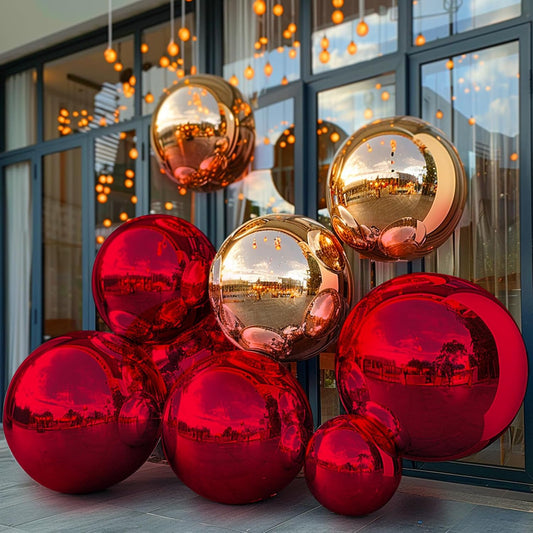 Go Big, Go Bold with the OZIS Giant Inflatable Mirror Ball!