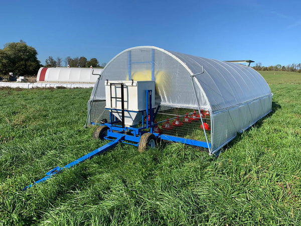 Boost Egg Production with Solar-Powered Portable Chicken Coops: The Future of Farming