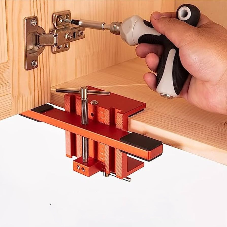 Master Precision with the Cabinet Door Mounting Jig!