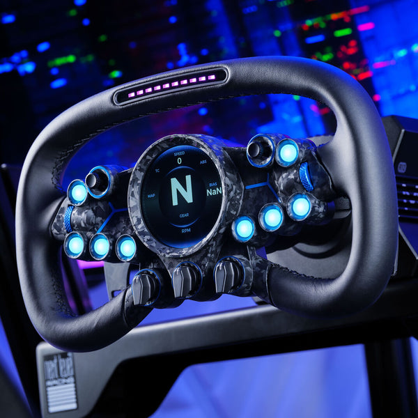 Get Ready to Dominate the Track with the MOZA VGS Steering Wheel!