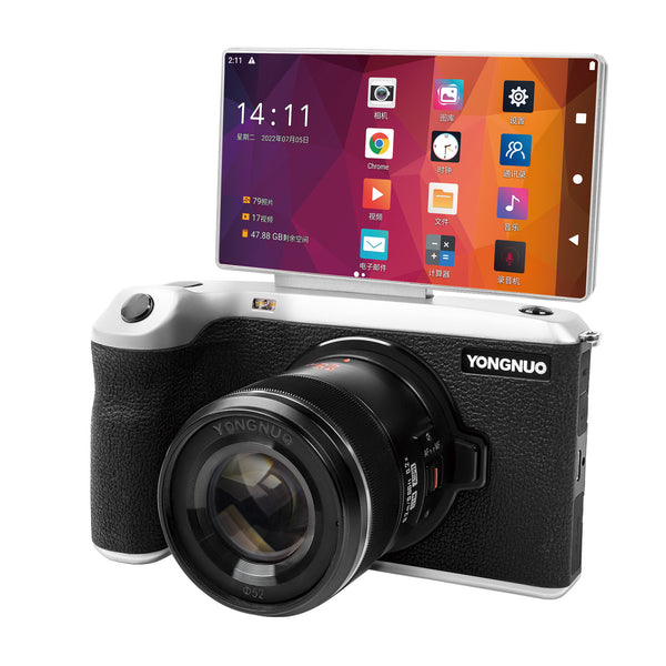 YN455 4K Smart Live Camera: The Ultimate Android-Based Mirrorless Camera for Content Creators