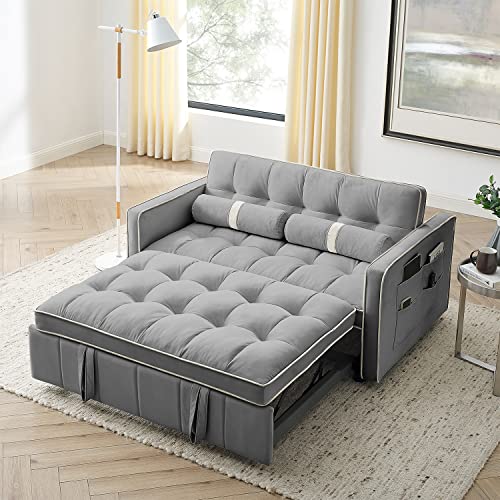 Chic, Compact, and Comfortable: The 3-in-1 Sleeper Sofa Couch Bed!