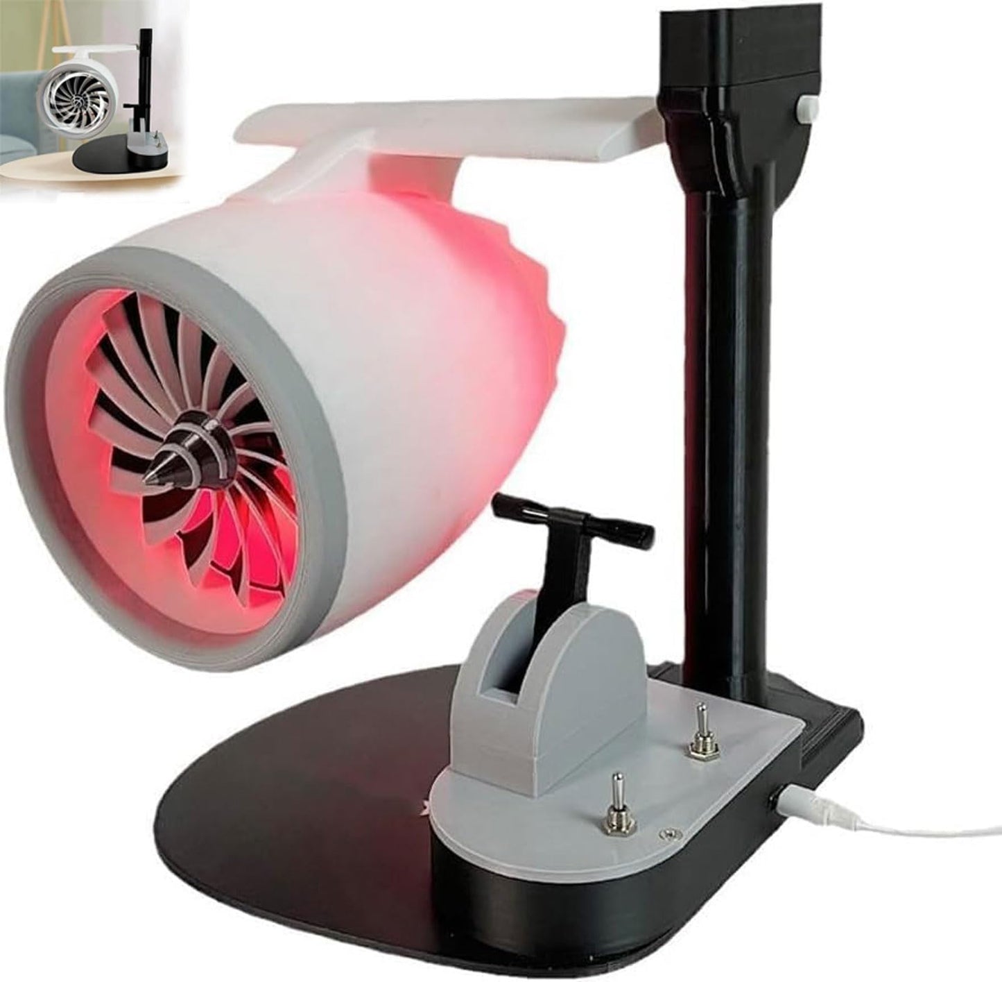 JetCool Turbo Desk Fan