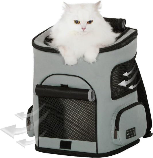 PETSFIT Cat Backpack Carrier - Revolutionize Your Pet's Adventure! 🐱 - The Superstacks