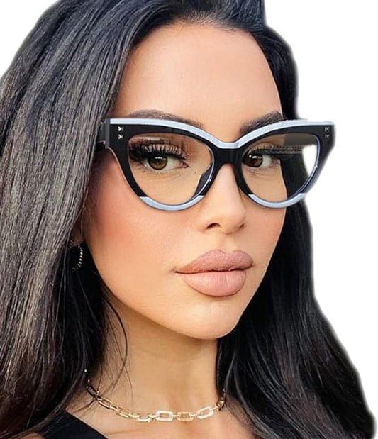 Cat-Eye Fashionista Blue Light Blocking Glasses for Women - The Superstacks