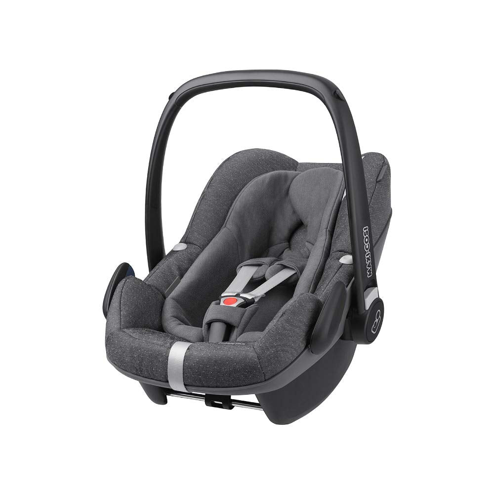 Maxi-Cosi Pebble Plus i-Size Baby Car Seat – ISOFIX, 0-12 Months, Sparkling Grey