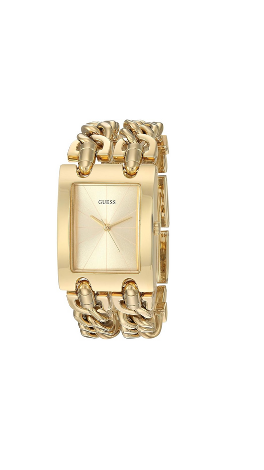 Gold-Tone Multi-Chain Bracelet Watch