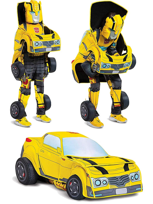 Transformers Child Bumblebee Converting Costume