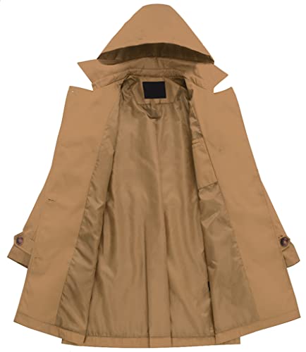 Classic Camel Belted Coat - The Superstacks