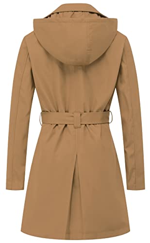 Classic Camel Belted Coat - The Superstacks