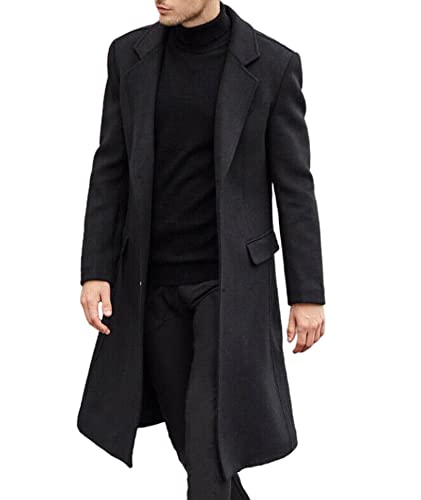 Casual Slim Fit Trench Coat