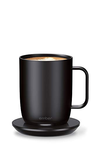 Ember Smart Mug 2 - 14 Oz, App-Controlled, Temperature Control, 80 Min Battery Life, Black