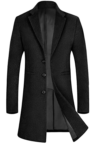 Men's Premium Wool Trench Coat - The Superstacks