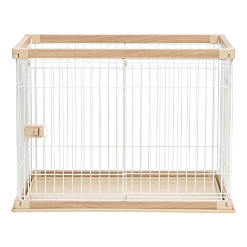 Wire Pet Pen - Medium, Easy Assembly, Secure Latches