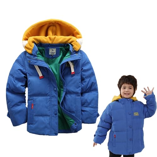 Kids Thicken Hooded Winter Jacket