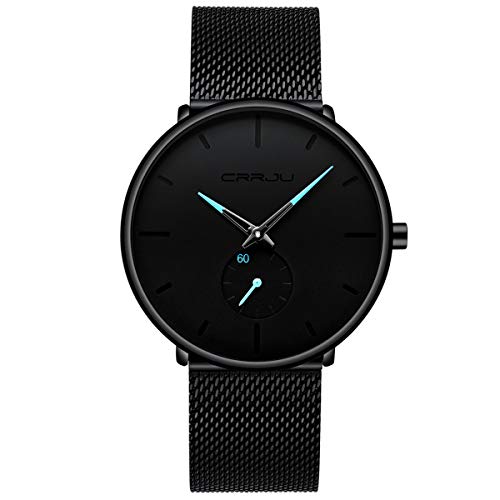 Mens Watches Ultra-thin Minimalist Waterproof