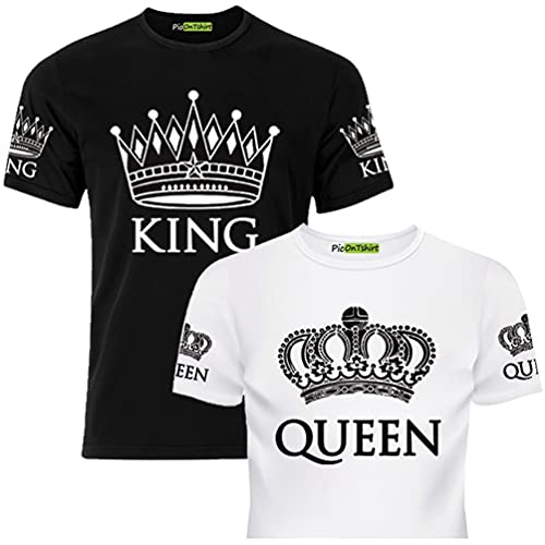 King & Queen Matching T-Shirts