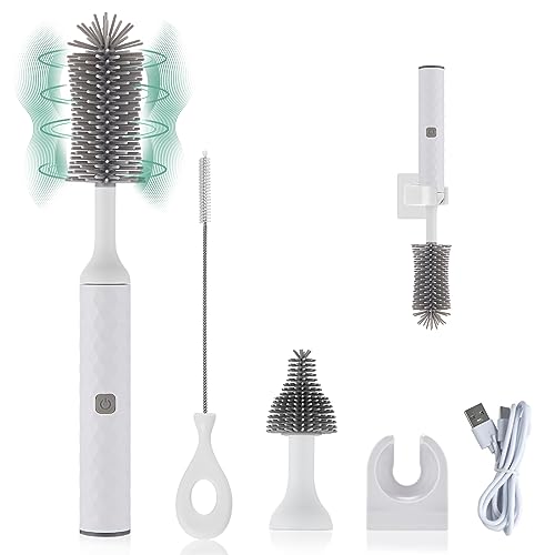 Rechargeable Electric Bottle Brush Set