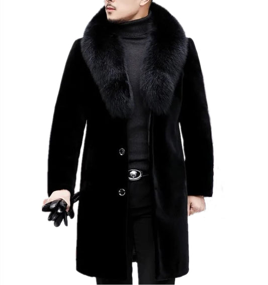 Long Faux Fur Coat