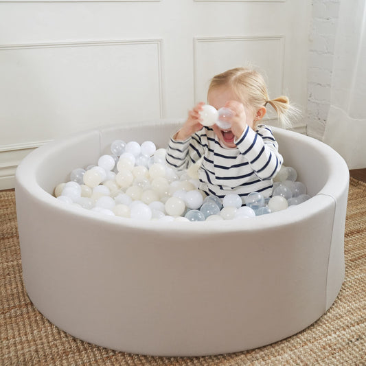 Stylish & Safe Large Foam Ball Pit for Toddlers
