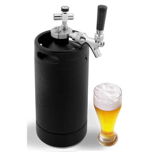 BrewMate 128oz Portable Pressurized Keg System - Craft on the Go! 🍺