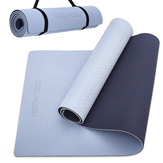 Yoga Mat - Non-Slip, Eco-Friendly, with Carrying Strap