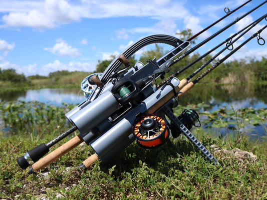 Portable Fishing Rod Rack 🎣🚀