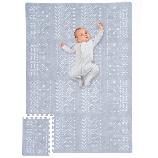 Soft, Easy-Clean Stylish Baby Play Mat - Safe, Perfect for Boys or Girls
